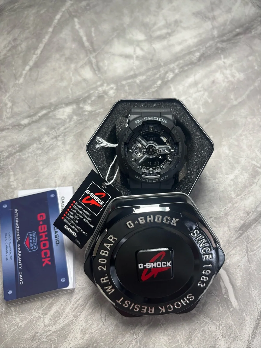 Black & White G-shock